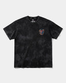 Camiseta China Hannya Big Front Oversize Acid Negro
