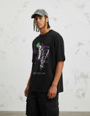 Modelo mide 1,82m y usa talla L