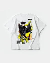 Camiseta Tucan Big Back Oversize Basic Blanco