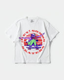Camiseta Somos Skaters Big Front Oversize Basic Blanco