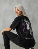 Modelo mide 1,64m y usa talla S