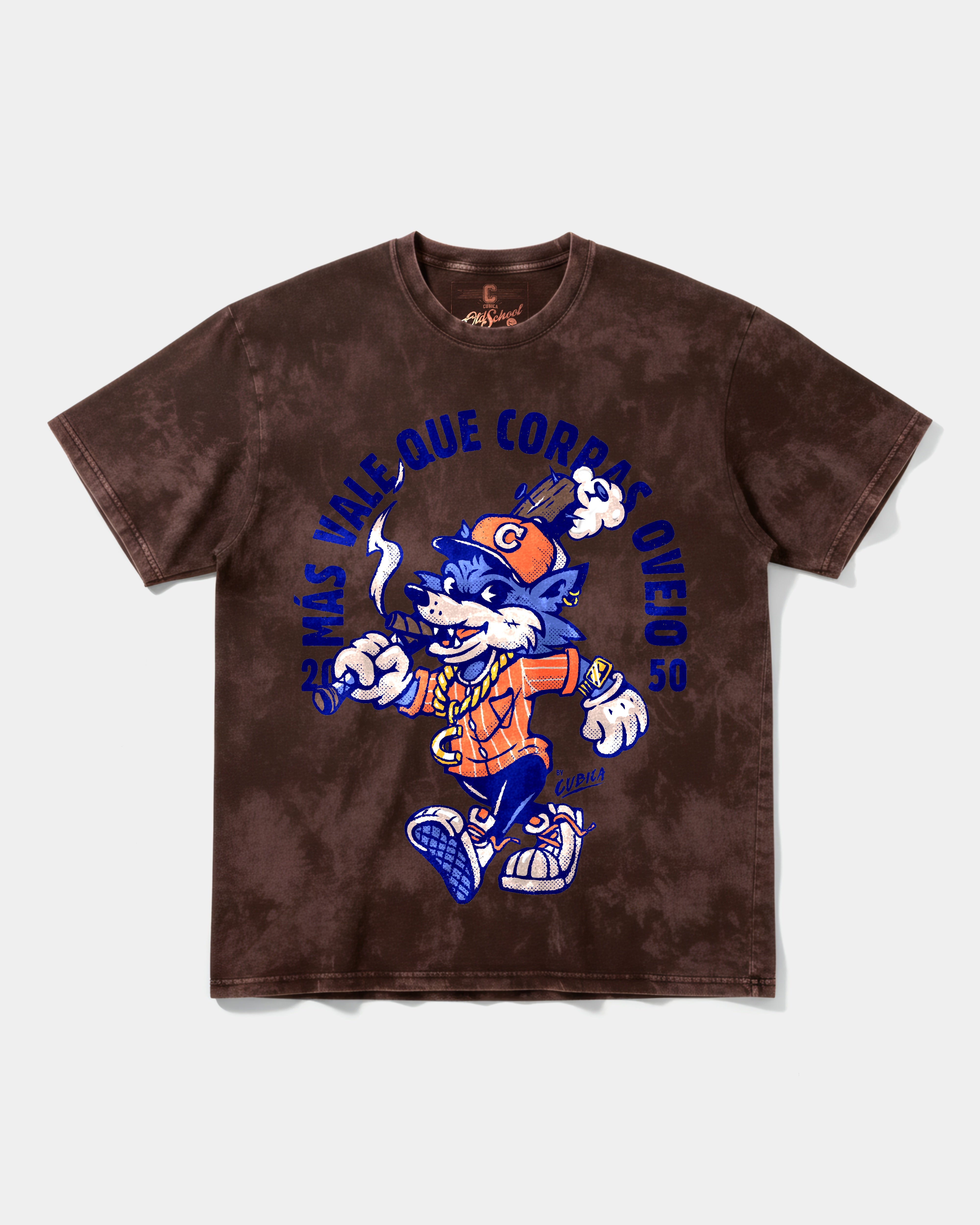 Camiseta Mas Vale Que Corras Big Front Oversize Acid