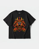Camiseta Gorilla Samurai Big Front Oversize Basic Negro