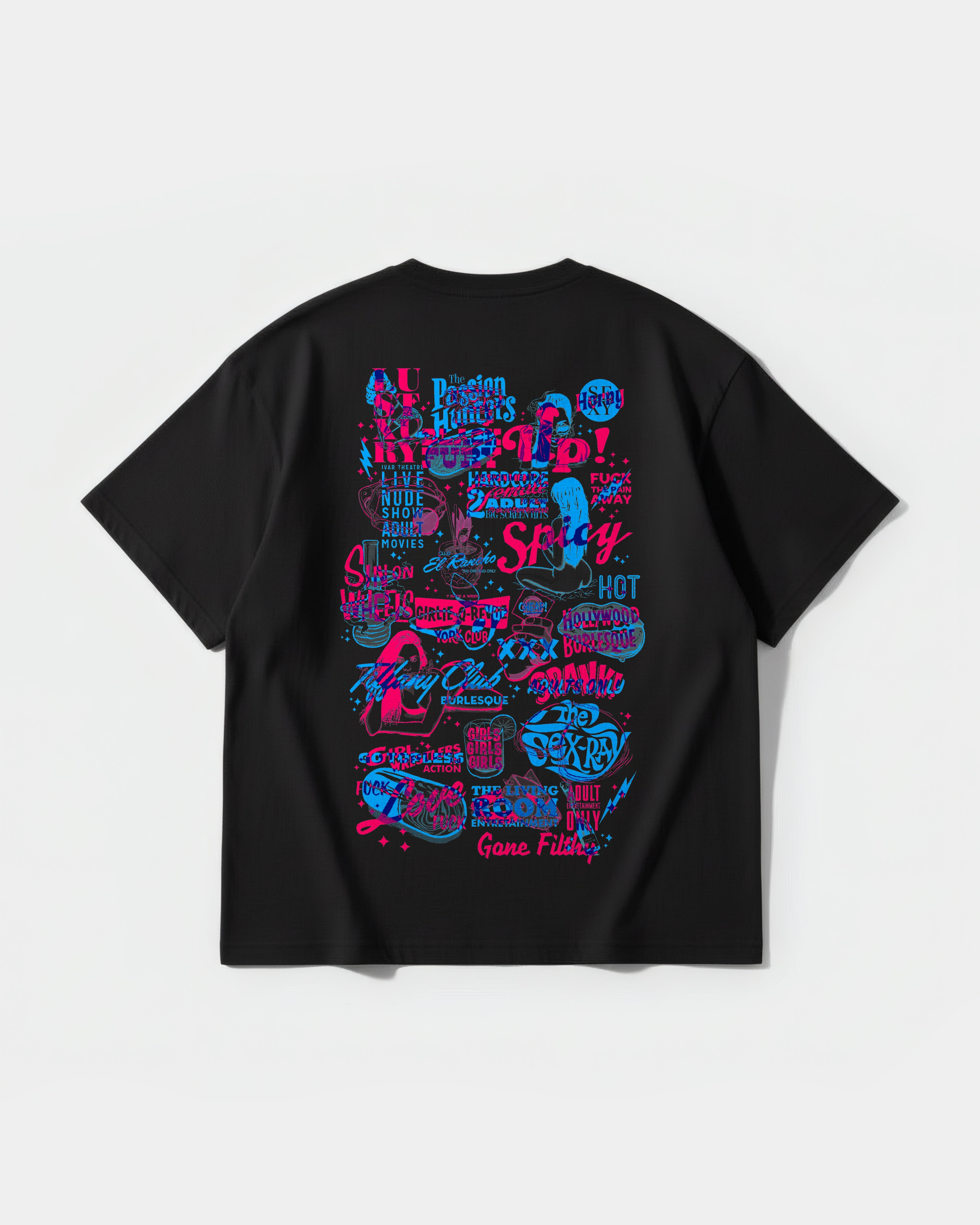 Camiseta Spicy Girl Big Back Oversize Basic