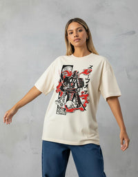 Modelo mide 1,63m y usa talla S