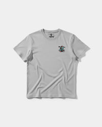 Camiseta Crazy Paloma Pocket Front Regular Basic Gris