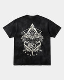 Camiseta Fire Wings Big Back Oversize Acid Negro