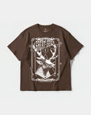 Camiseta The Seer Big Front Oversize Basic Marron