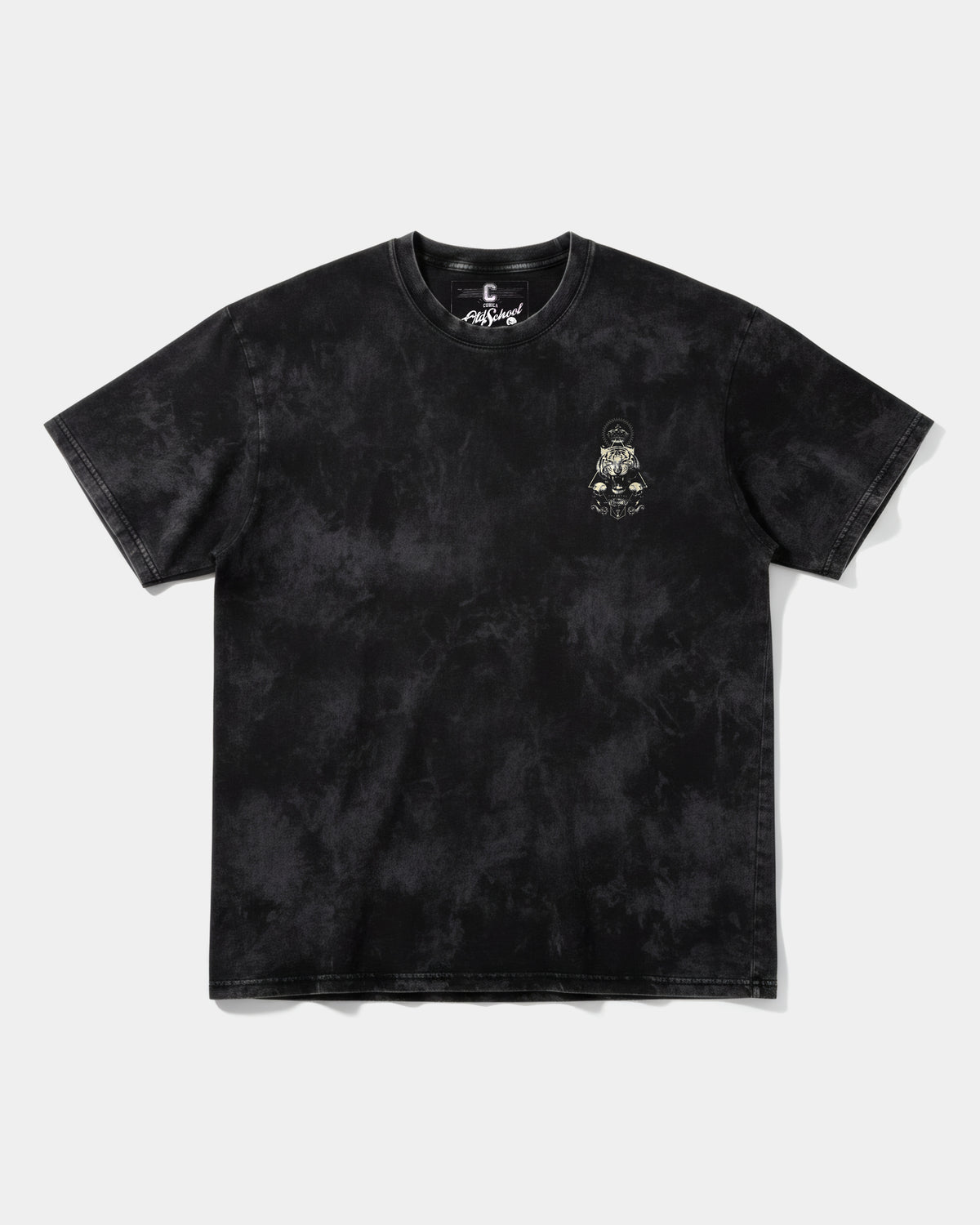 Forceful Pocket Front Oversize Acid T-Shirt