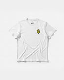 Camiseta Money Money Pocket Front Regular Basic Blanco