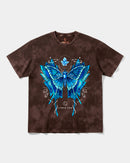Camiseta Libertad White Big Front Oversize Acid Marron