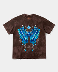 Camiseta Libertad White Big Front Oversize Acid Marron
