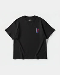 Camiseta Homies White Pocket Front Oversize Basic Negro