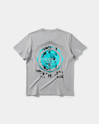 Camiseta Vodka Big Back Regular Basic Gris