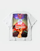 Camiseta Surrender Big Back Oversize Basic Blanco