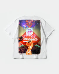 Camiseta Surrender Big Back Oversize Basic Blanco