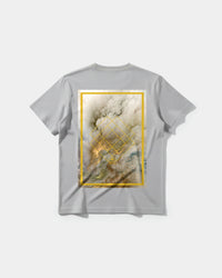 Camiseta Majestic Jupiter Big Back Regular Basic Gris