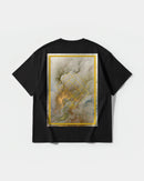 Camiseta Majestic Jupiter Big Back Oversize Basic Negro