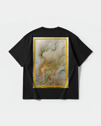 Camiseta Majestic Jupiter Big Back Oversize Basic Negro