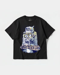 Camiseta Rock Da Body Big Front Oversize Basic Negro