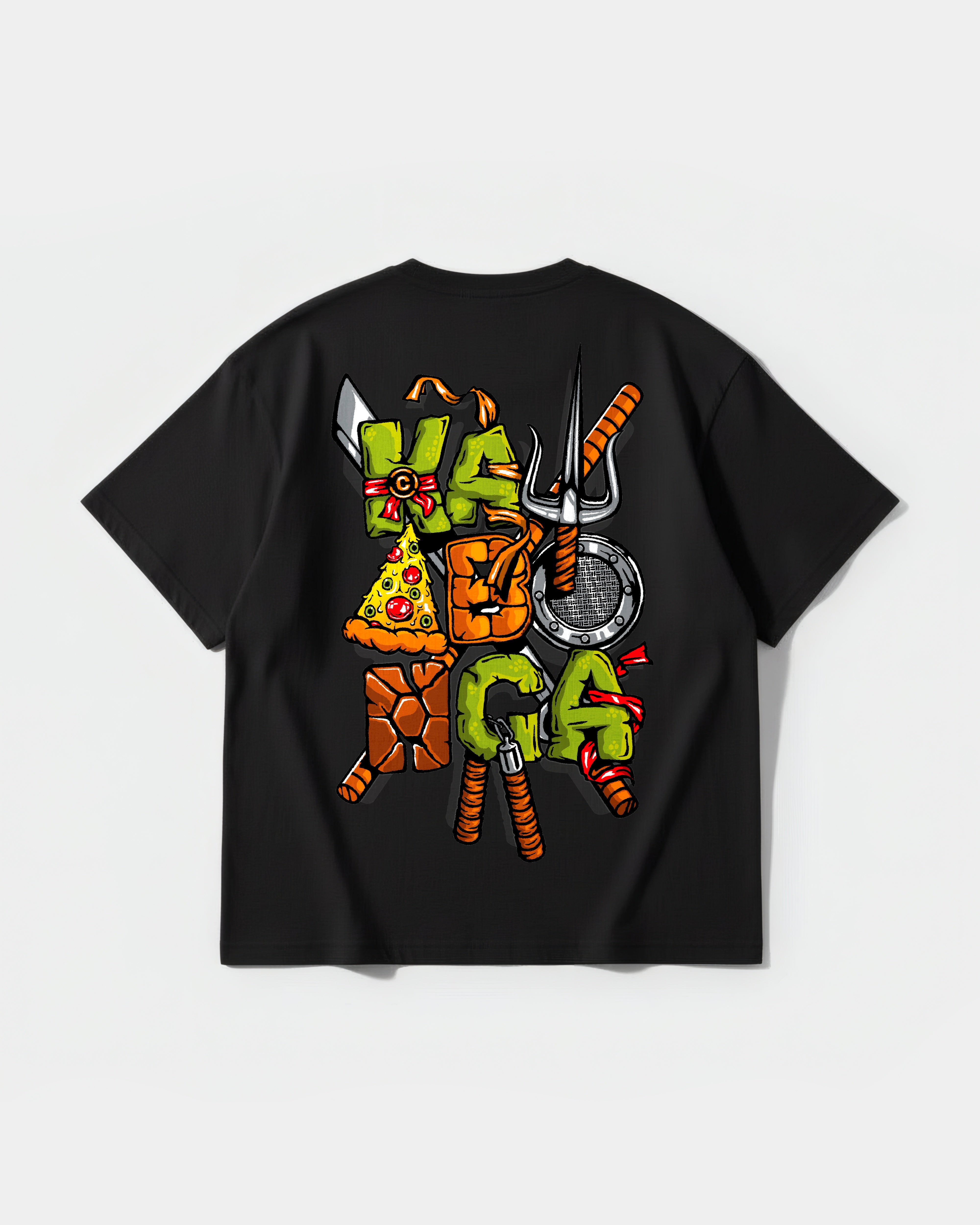 Camiseta Kawabonga Big Back Oversize Basic