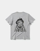 Camiseta Human Lion Big Back Regular Basic Gris