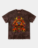 Camiseta Gorilla Samurai Big Front Oversize Acid Marron