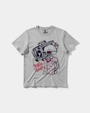 Camiseta Tropical Sound Big Front Regular Basic Gris