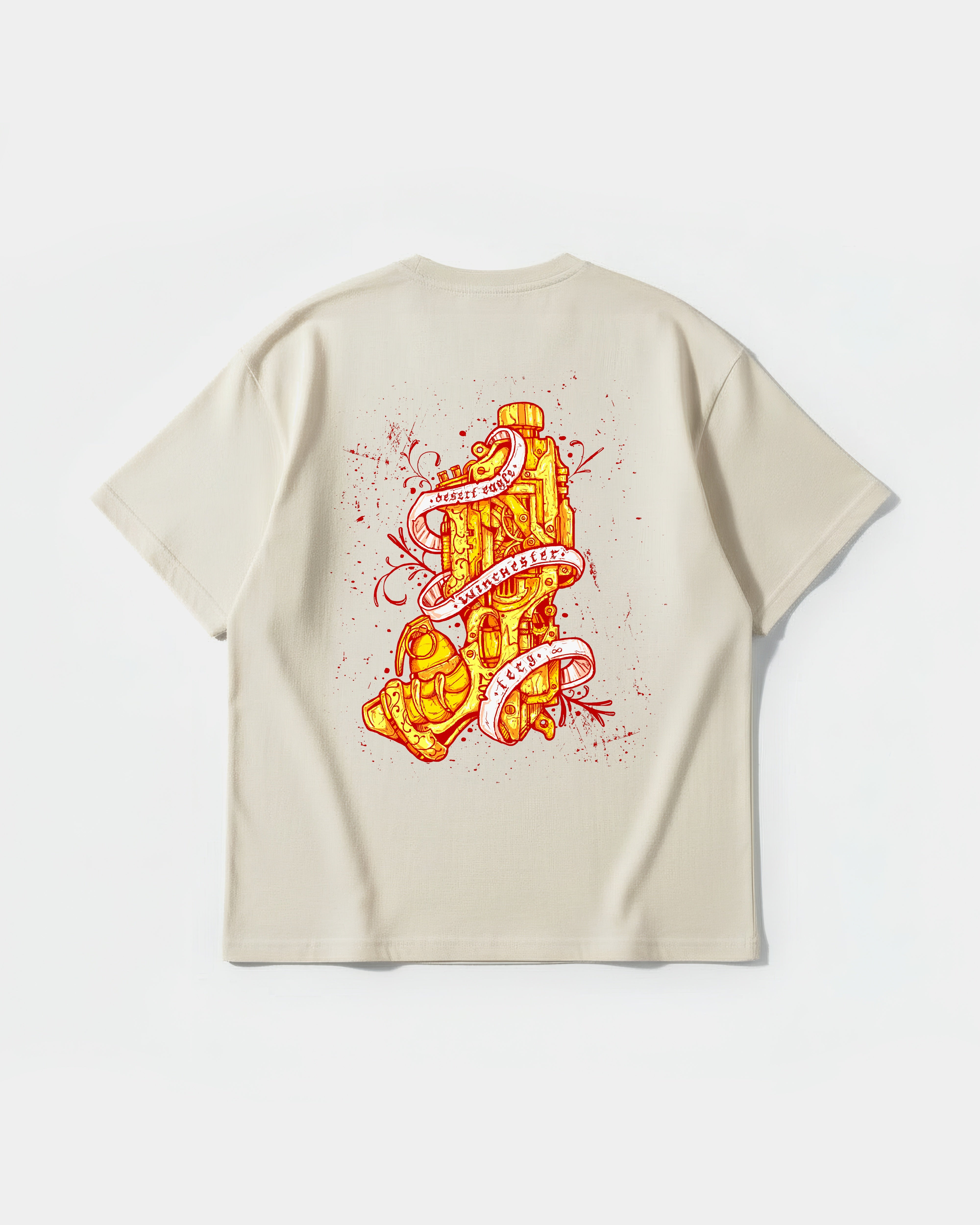 Camiseta Winchester Big Back Oversize Basic