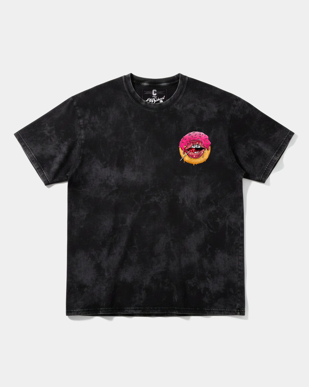 Do You Want Pocket Front Oversize Acid T-Shirt