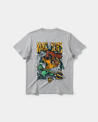 Camiseta King Of Seas Big Back Regular Basic Gris