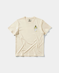 Camiseta Iluminati Hand Pocket Front Regular Basic Beige