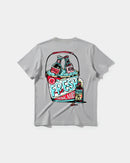 Camiseta Fresh Drink Big Back Regular Basic Gris