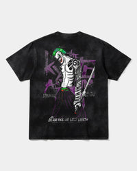 Camiseta Joker Yakuza White Big Back Oversize Acid Negro
