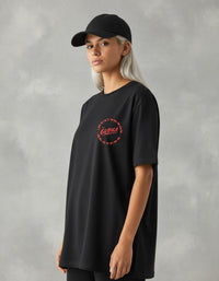 Modelo mide 1,64m y usa talla S