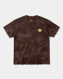 Camiseta Siempre Sonrie Pocket Front Oversize Acid Marron