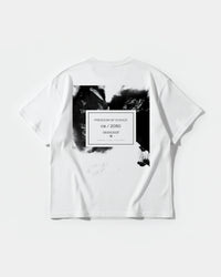 Camiseta Freedom Of Choice Big Back Oversize Basic Blanco