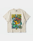 Camiseta King Of Seas Big Front Oversize Basic Beige