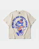 Camiseta Mas Vale Que Corras Big Front Oversize Basic Beige