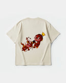 Camiseta Ungaunga Pocket Front Oversize Basic Beige