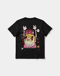 Camiseta The Surfer Beat Big Back Regular Basic Negro