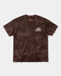 Camiseta Wild Hunter Pocket Front Oversize Acid Marron