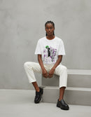 Modelo mide 1,76m y usa talla M