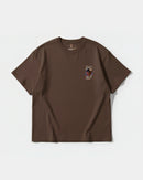 Camiseta The Savage Pocket Front Oversize Basic Marron