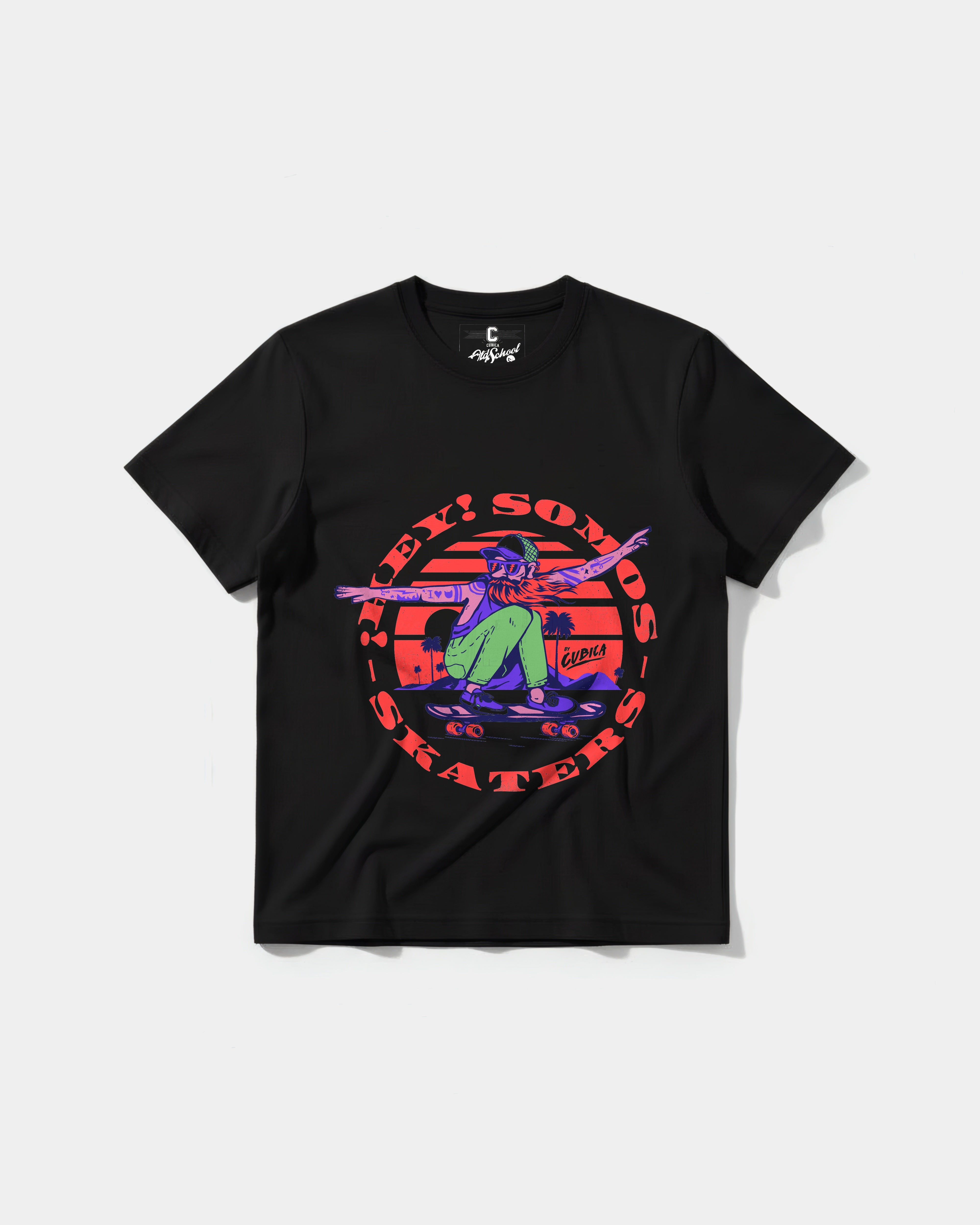 Camiseta Somos Skaters Big Front Regular Basic