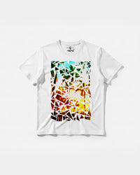 Camiseta Crystal Beach Big Front Regular Basic Blanco