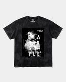 Camiseta Golden Night Big Front Oversize Acid Negro