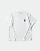 Camiseta Ungaunga Lengua Pocket Front Oversize Basic Blanco