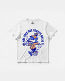 Camiseta Mas Vale Que Corras Big Front Regular Basic Blanco
