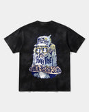 Camiseta Rock Da Body Pocket Front Oversize Acid Negro